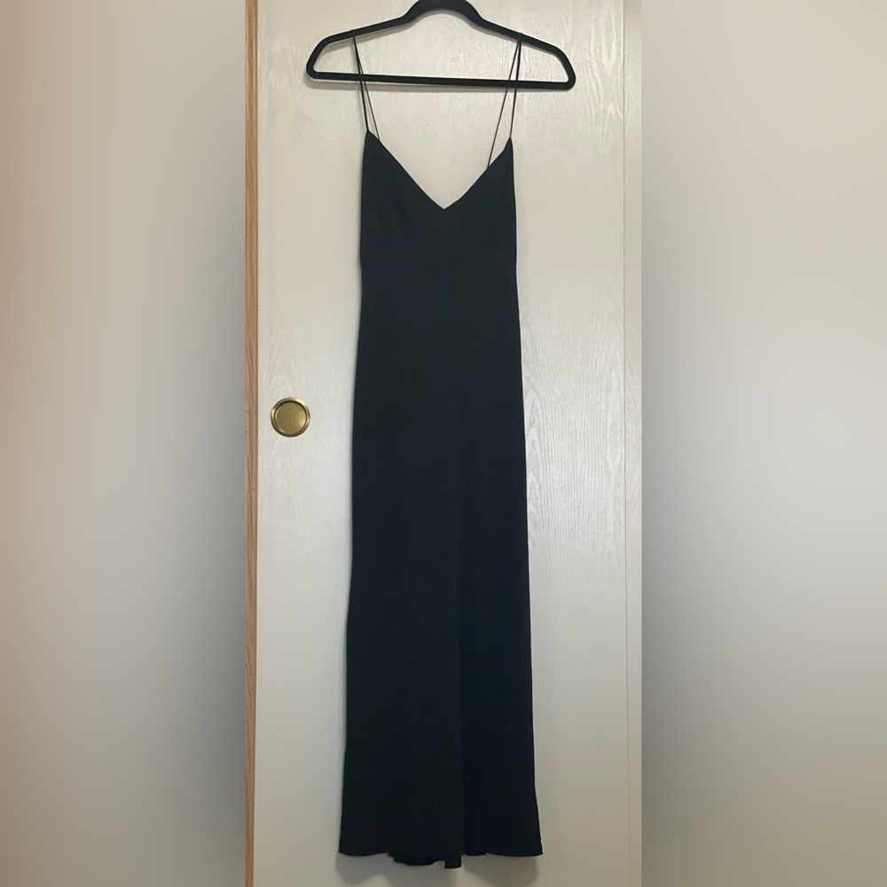 Madewell Black Midi Dress